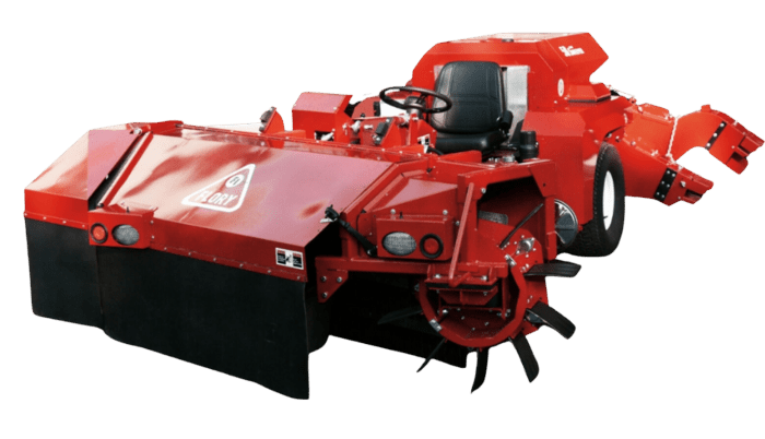 Flory【ふろーりー】 ２台 58 Series Non-Cab Nut Sweeper